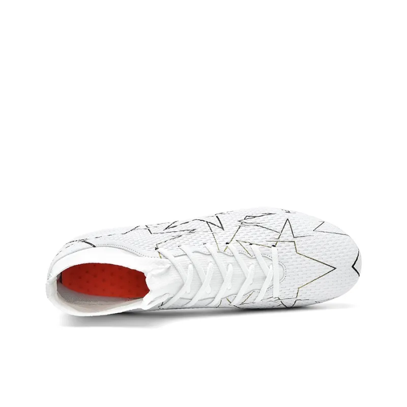 Kuding FG Rubber Long Studs Soft Ground Firm Ground Anti Slip And Wear Resistant Coverage Soccer Shoes Unisex-4