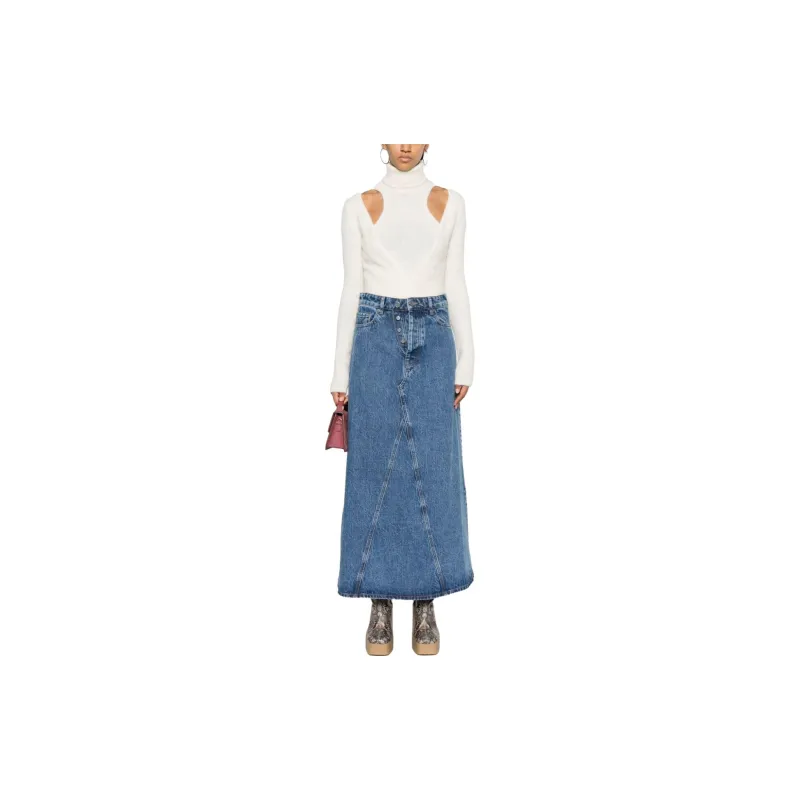 GANNI Shirts Women's White-1