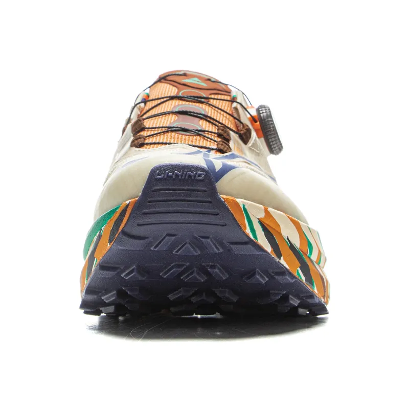 LINING Dulu PRO V2 Running Shoes Men Low Top Sand Gravel Gray-4