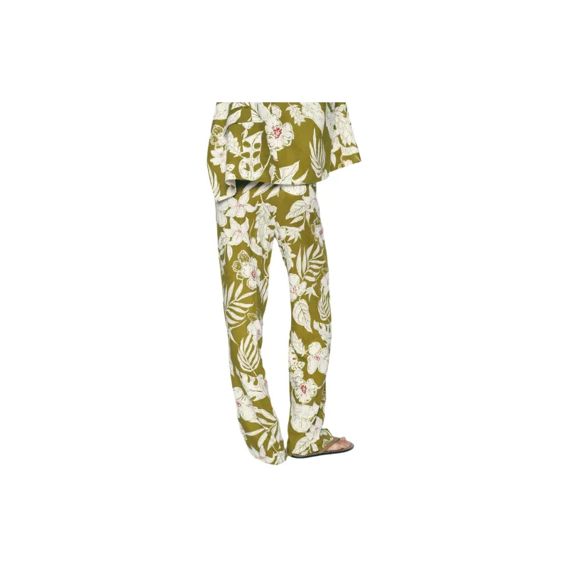 ZARA Casual Pants Women's Light Beige Yellow/Khaki-3