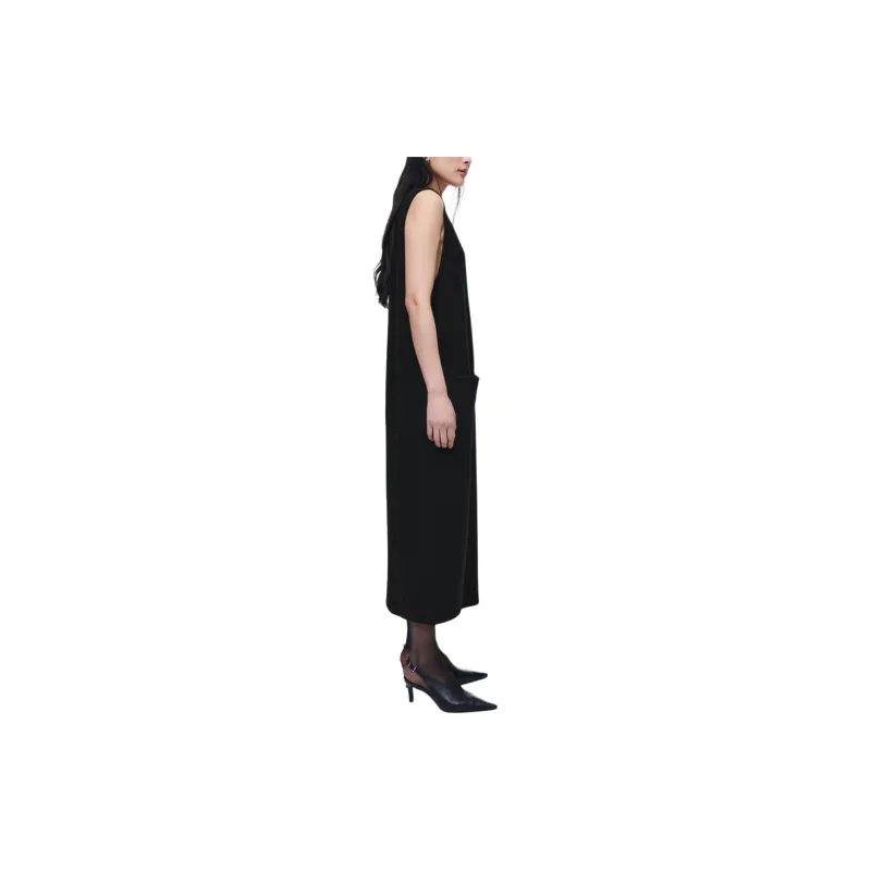 COS Sleeveless Dress Women's Black-3