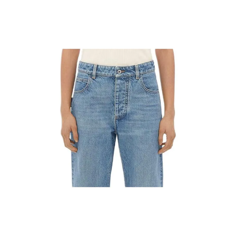 Bottega Veneta Vintage Washed Boyfriend Denim Jeans-3