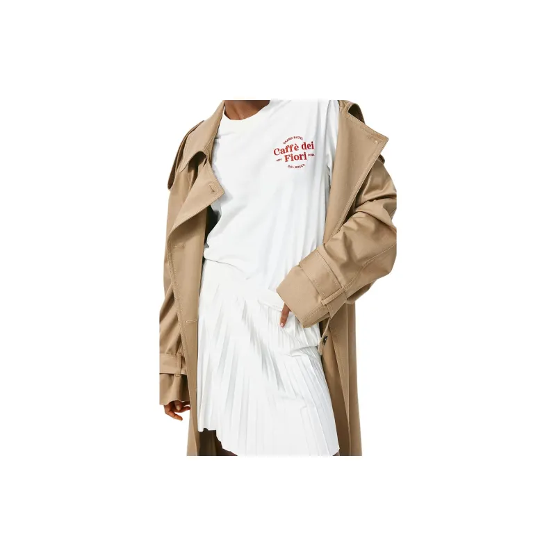 H&M T Shirts Women's Cream/Caffè Dei Fiori-2