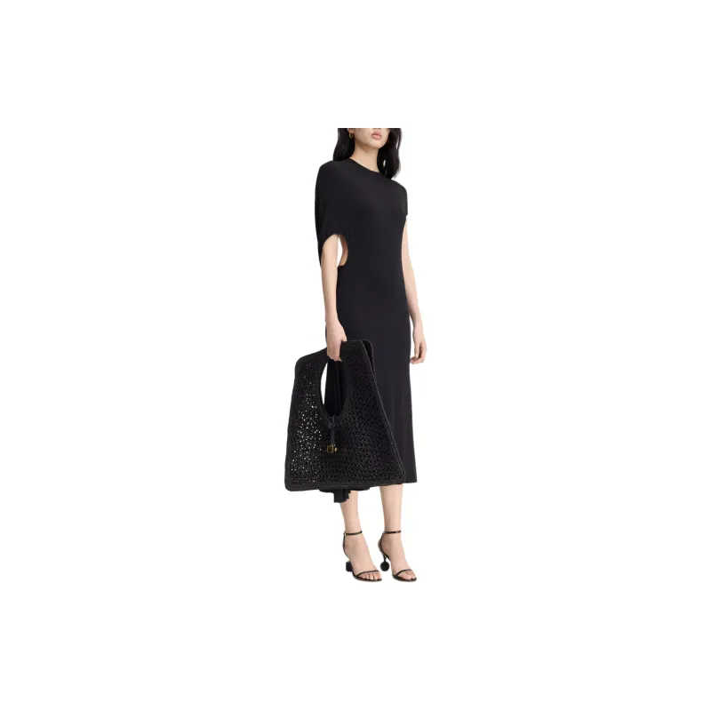 Jacquemus Drape Detailed Dress-3