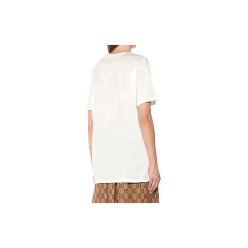 GUCCI T Shirts Women's Ecru-3