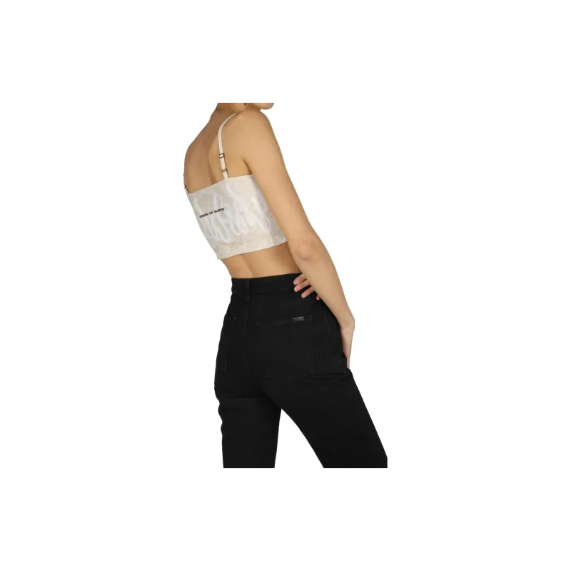 Vision Of Super Printed Cropped Top-3