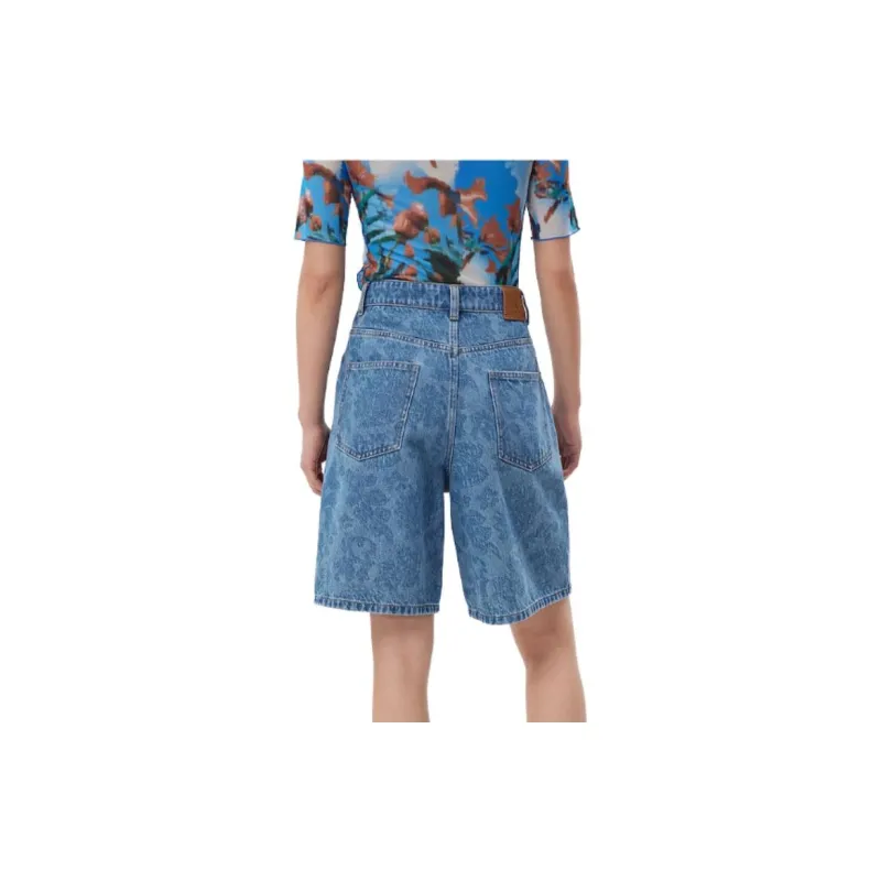 Broadcast Denim Shorts Women's Denim Blue-2