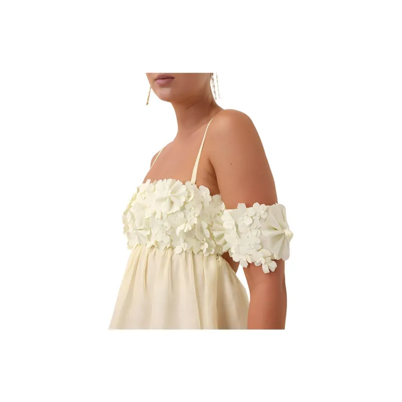 Zimmermann SS24 Sleeveless Dress Women's Lemon-5