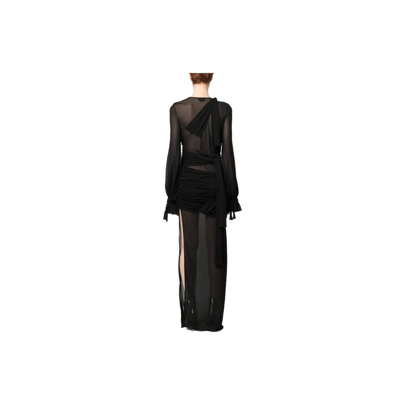 TOM FORD Long Sleeved Dresses Women's Black-2