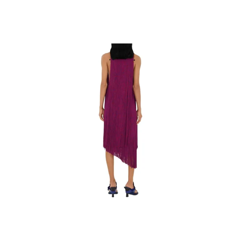 Burberry Sleeveless Dress Women's Mailbox Red-3