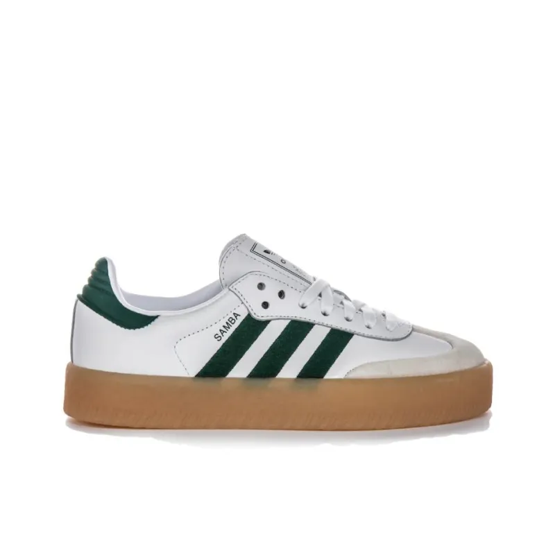 Adidas Samba XLG 'White Green' Low Top Skateboard Shoes Women's White Green-1