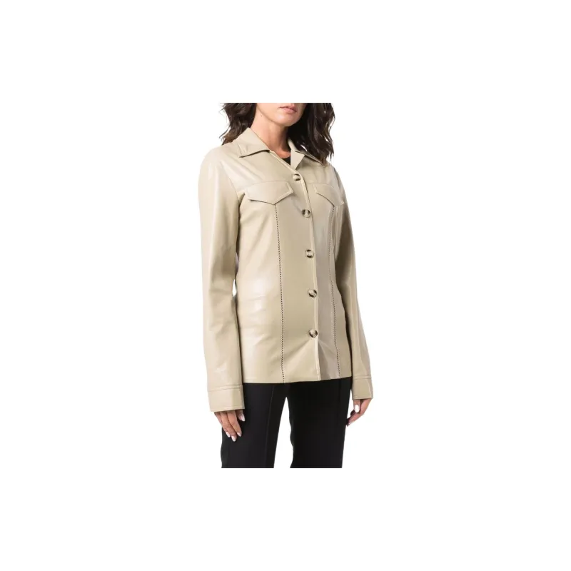 NANUSHKA Buttoned Long-Sleeved Shirt-3
