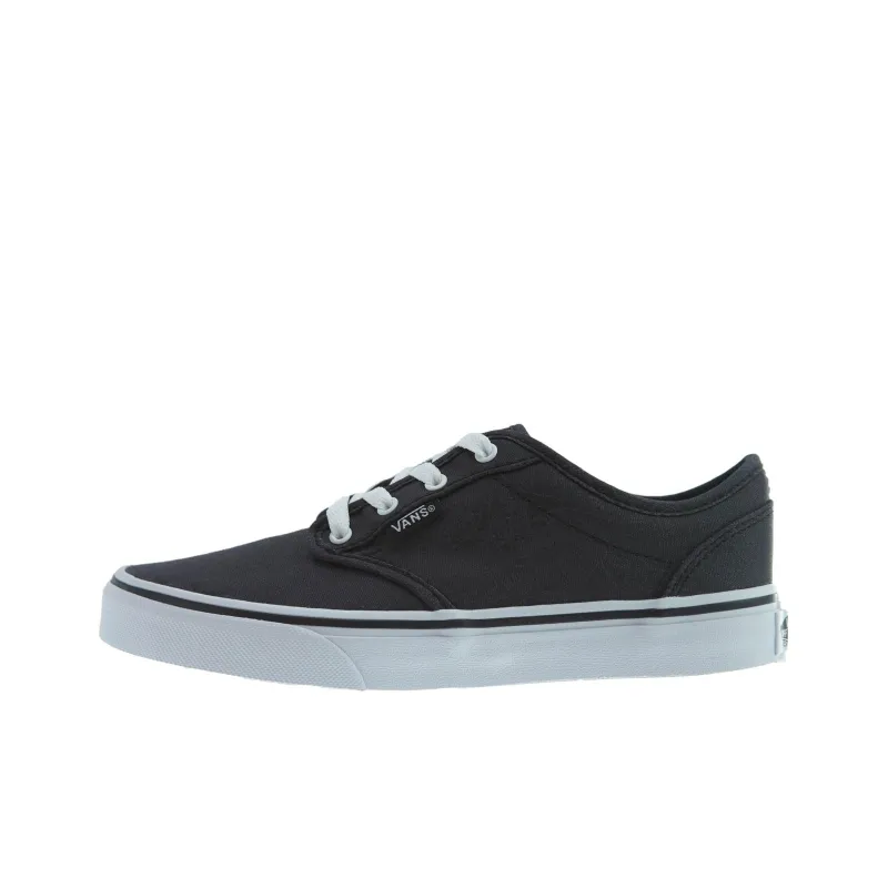 Vans Atwood Low Top Kids' Skateboarding Shoes Black Teenagers-0