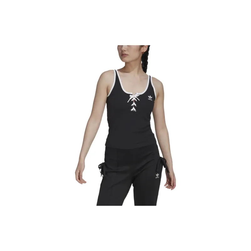 Adidas Originals Clover Spice Bandage Collection Tank Tops Women's Black-1