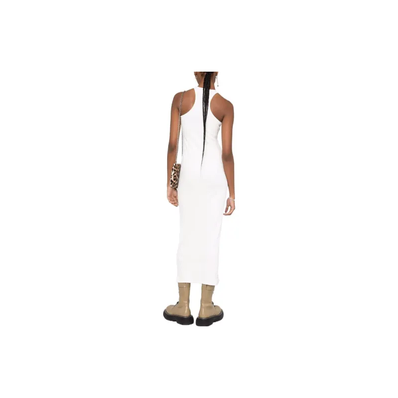 OFF-WHITE Sleeveless Dresses Women's White-2