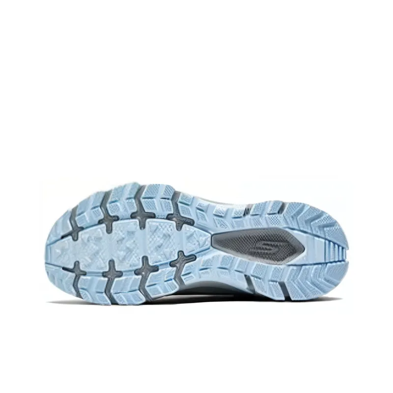 Skechers Durable Breathable Low Top Running Shoes Women's Gray-3