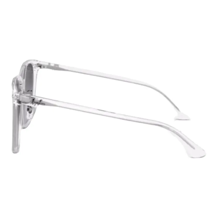 RayBan Plate Frame Square Sunglasses Unisex Transparent-2