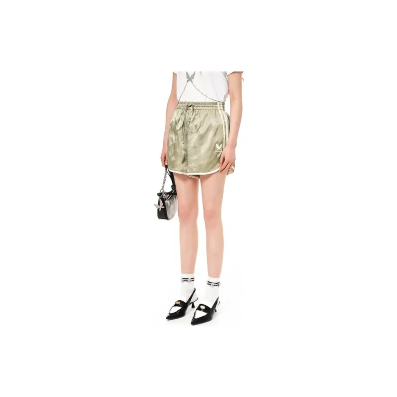 D'zzit Casual Shorts Women's Dark Green-3