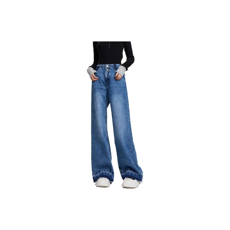 BASIC HOUSE Jeans Women's Blue-2