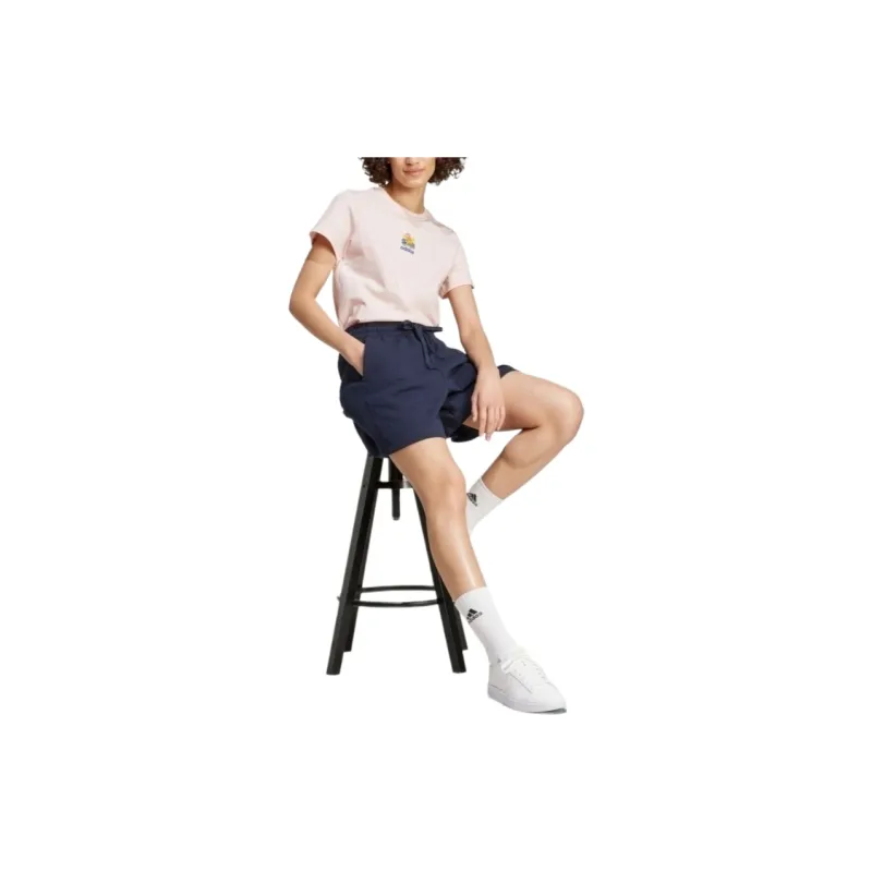 Adidas Regular T Shirt Women's Pink-2