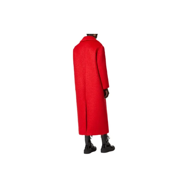Valentino Coats Women's Red-2