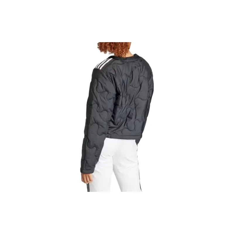 Adidas Free Shipping With AdiClub Nuganic Crop Light Insulation Jacket-2