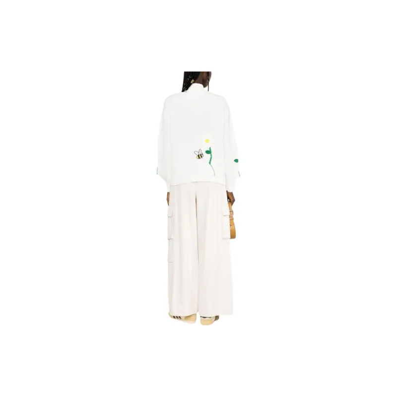MIRA MIKATI x Javier Calleja Sweater Women's Ecru-2