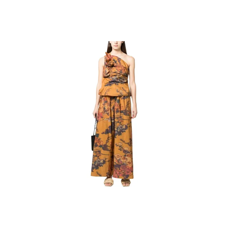 Ulla Johnson Casual Pants Women's Rusty Brown-1