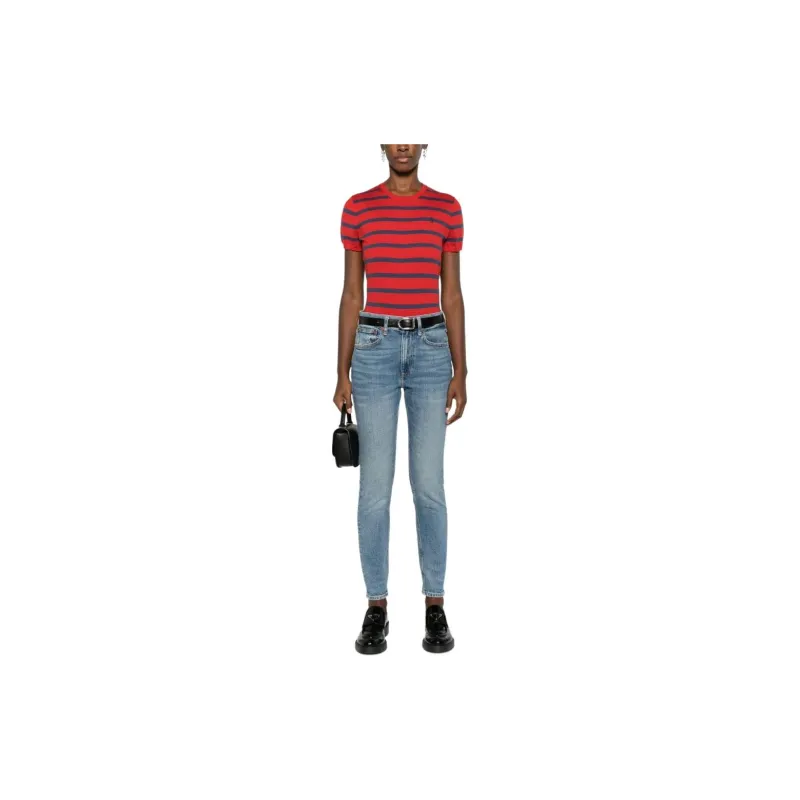 Polo Ralph Lauren Polo Pony embroidered Striped T shirt-1