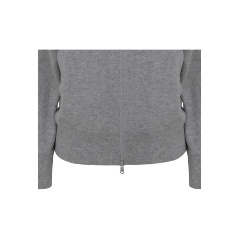 Brunello Cucinelli Zipped Drawstring Hoodie-6