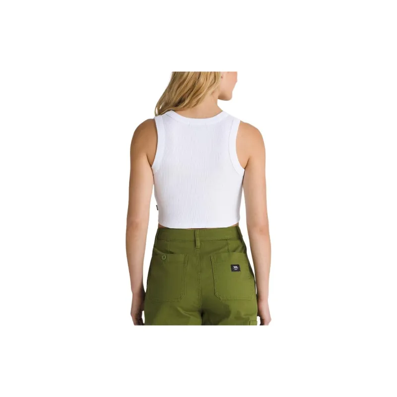 Vans Tank Tops Women's White-2