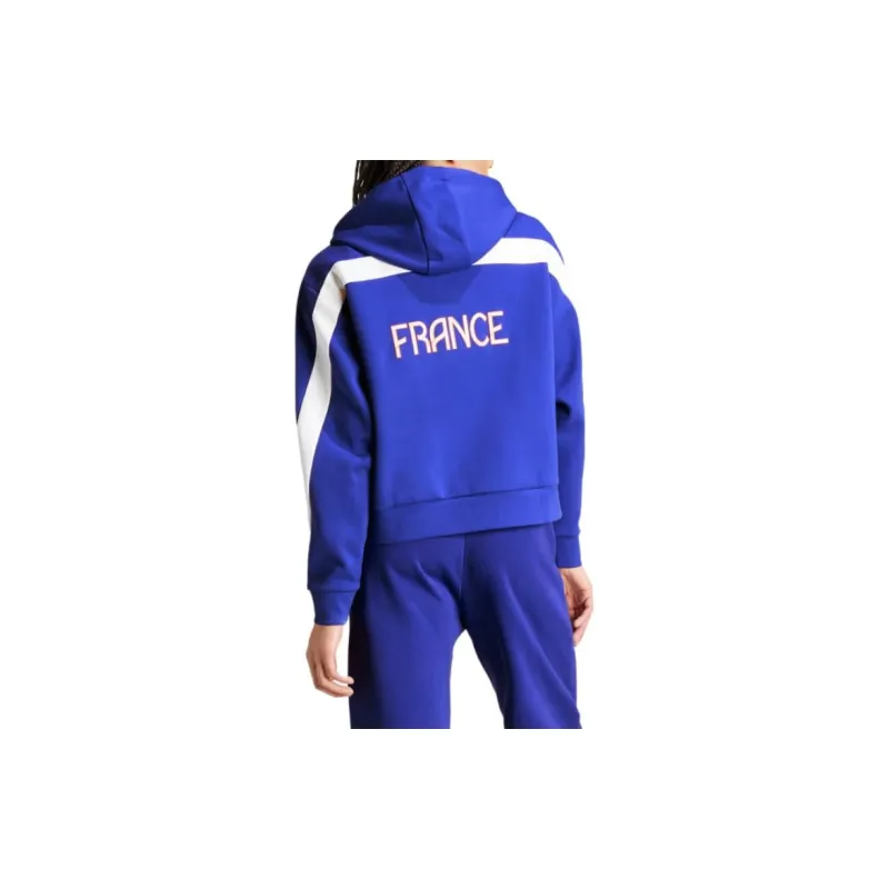 Adidas Jackets Coats Women's Semi-Transparent Blue-2