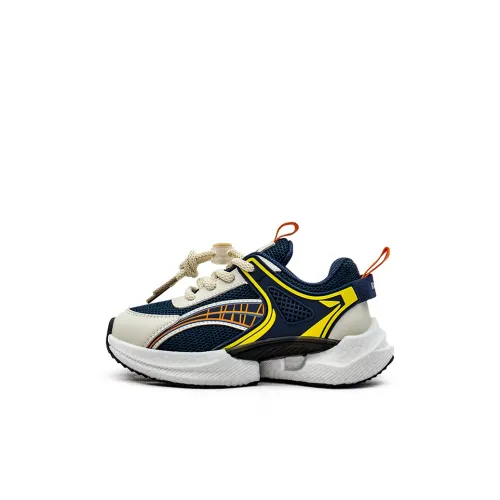 KAPPA KIDS Slip Resistant And Breathable Kids Lifestyle Shoes Dark Blue Orange Kids'