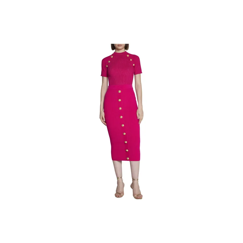 BALMAIN FW22 Sweater Women's Red-1