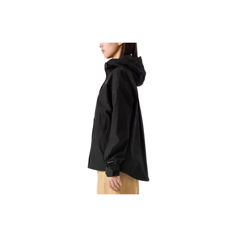 THE NORTH FACE UE Series Outdoor Hiking Water Resistant Windproof Breathable Windbreaker Jacket Women's Black-2