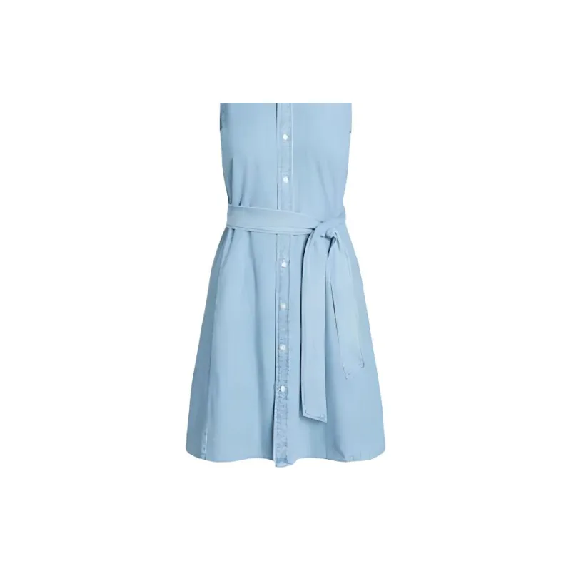 Polo Ralph Lauren SS24 Sleeveless Dress Women's Indigo-3