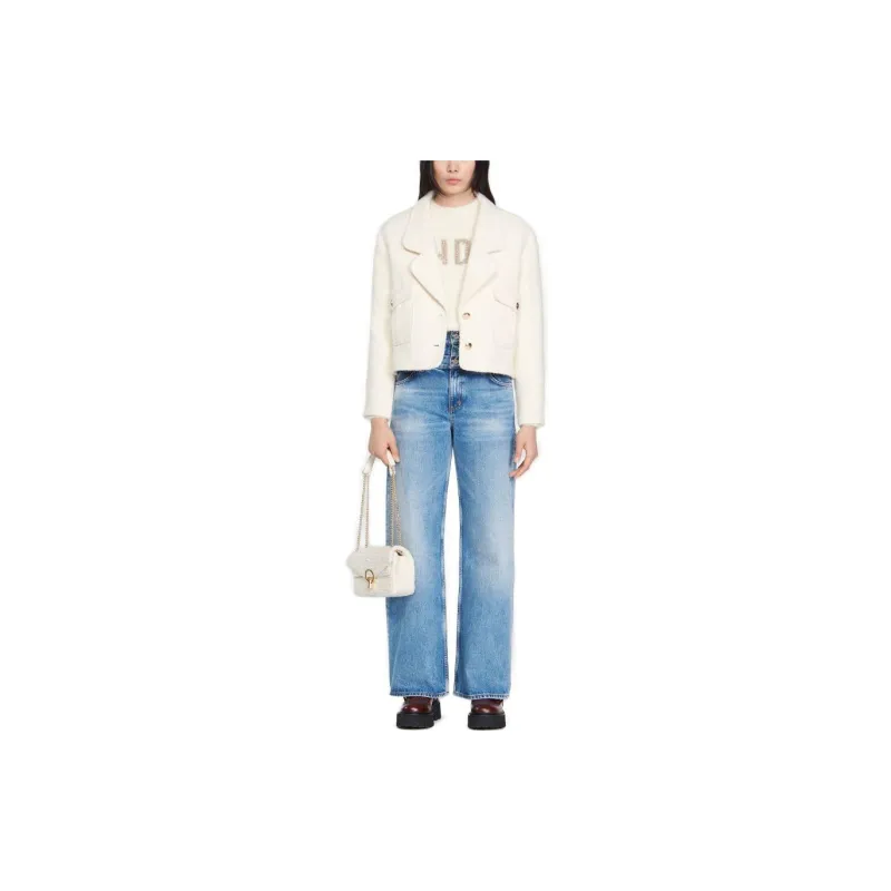 Sandro Sweaters Women's White-1