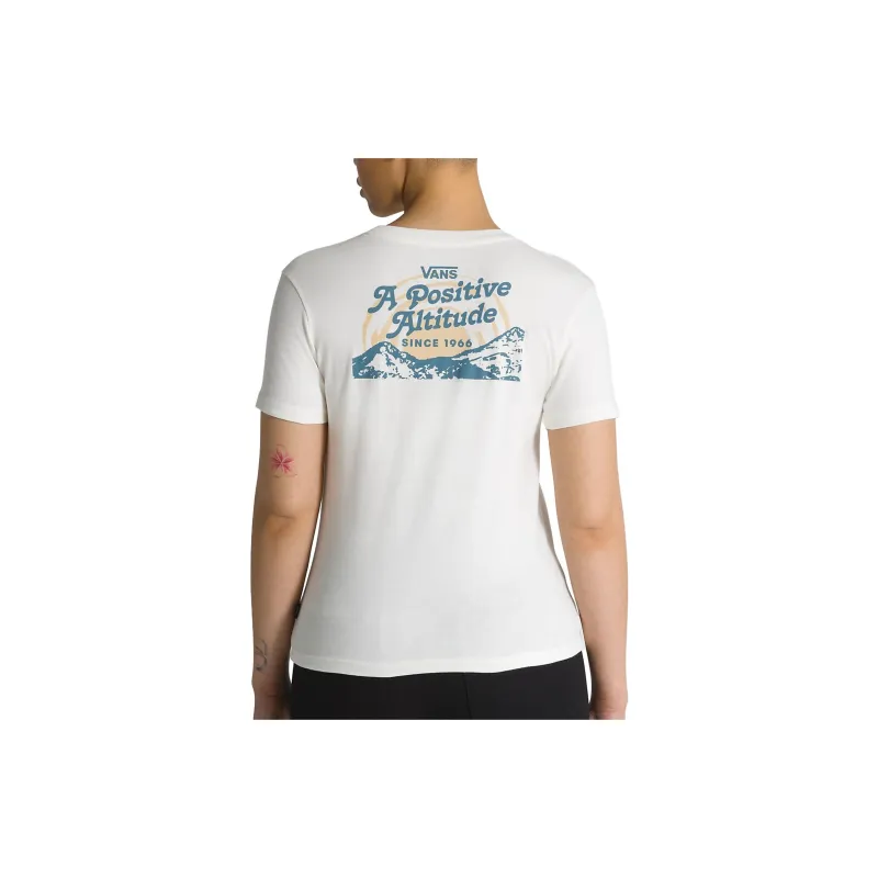 Vans Positive Altitude T-Shirts Women's White-4