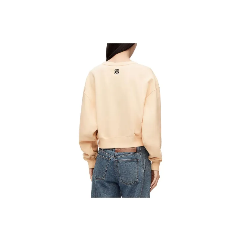 LOEWE SS23 The Year Of The Rabbit SS23 Sweatshirt Women's Ivory-3
