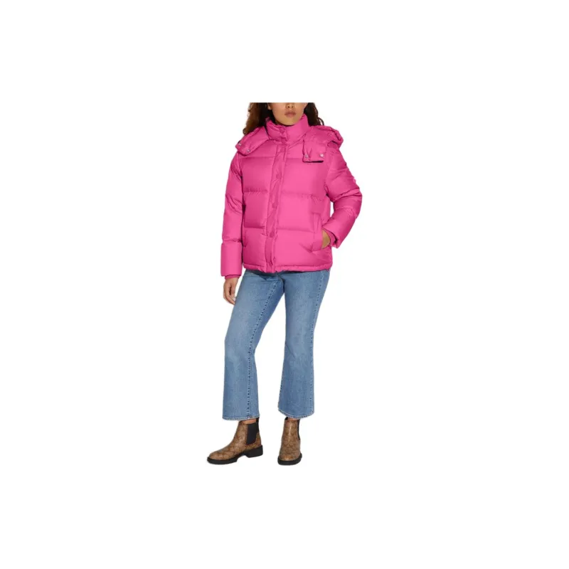 COACH Down Jackets Women's Pink-1