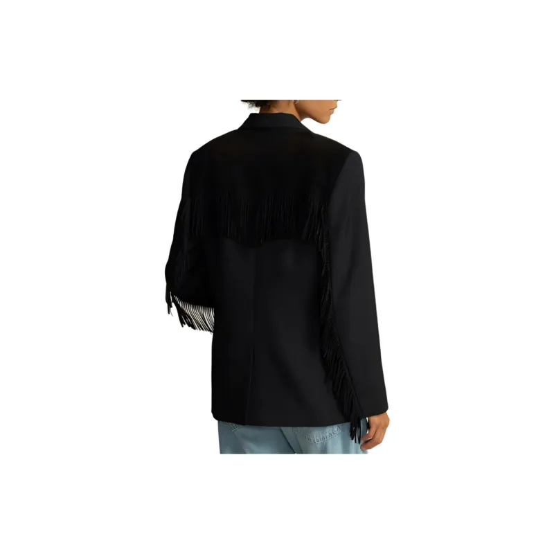 Polo Ralph Lauren SS24 Business Suits Coats Women's Black-1