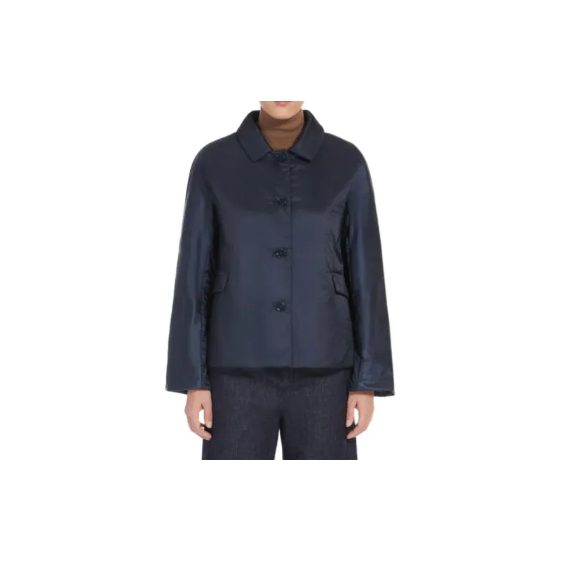 MaxMara Jackets Coats Women's Midnight Blue-1