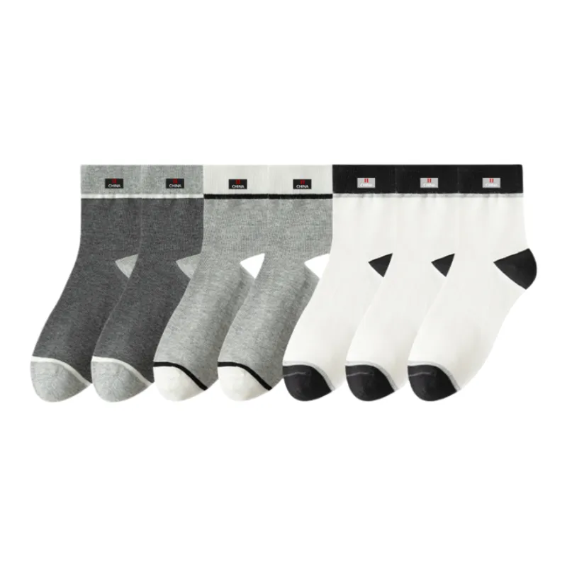 Lan Miao Mid Calf Socks Men's 7 Pack-2