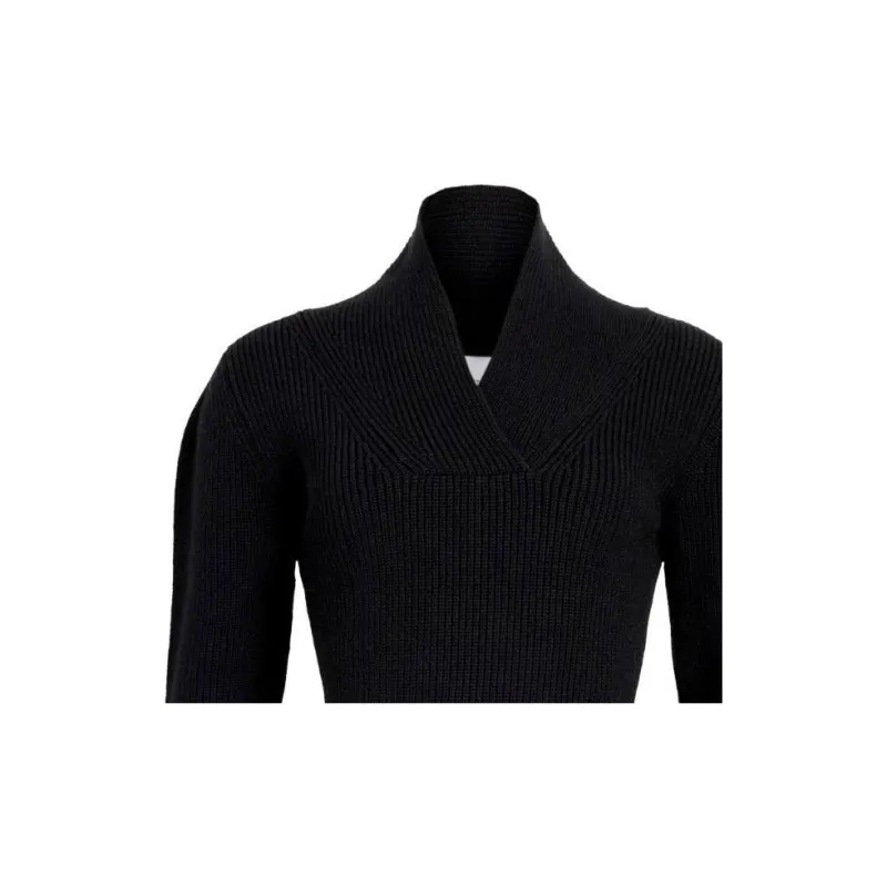 Patou Wrap collar Jumper-5