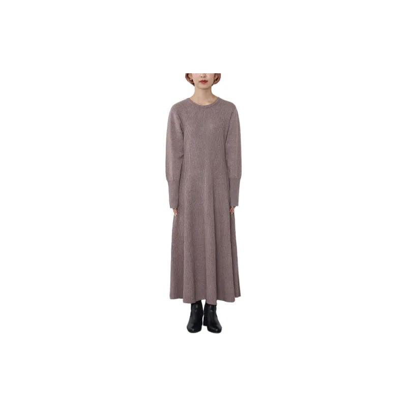 Beams Long Sleeved Dress Women's-3