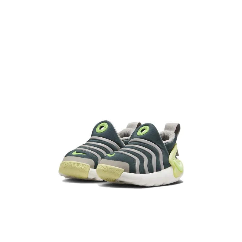 Nike Dynamo Go FlyEase TD 'Deep Jungle Lime Blast'-2