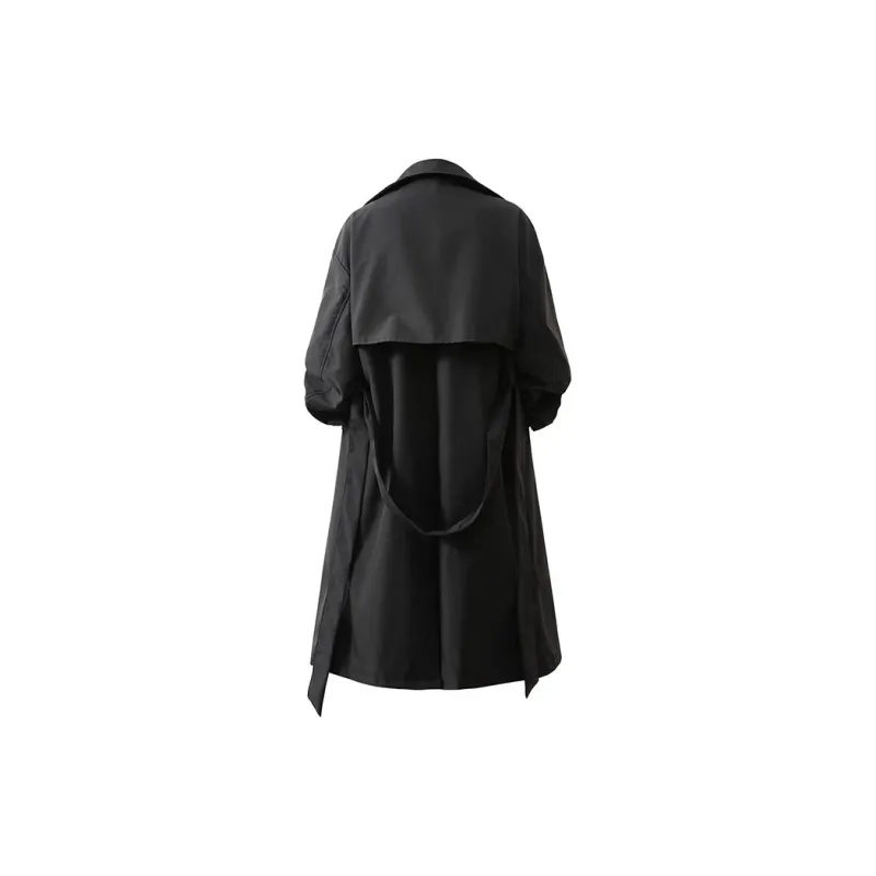 YOSICIL Trench Coats Unisex-2
