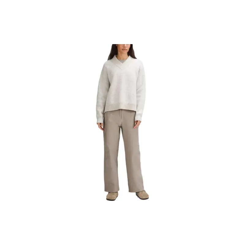 Lululemon Alpaca Wool Blend V Neck Sweater Sweater Women's-9