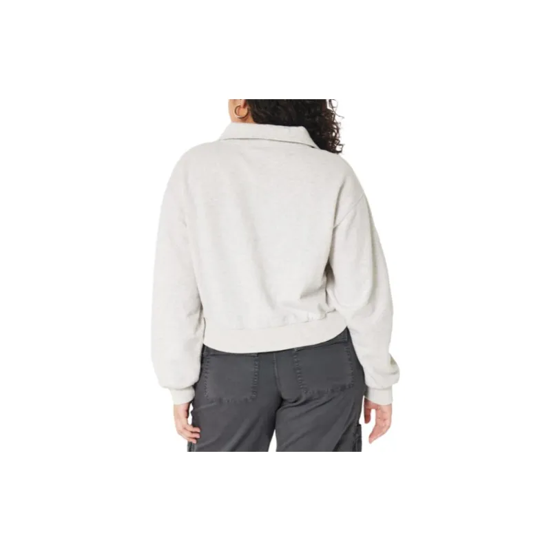 Hollister Sweatshirts Women's Light Gray-3