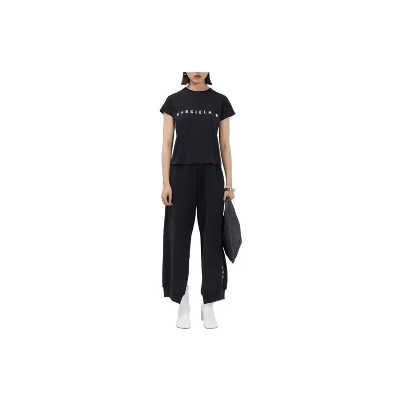 MM6 Maison Margiela T Shirt 'Black'-1